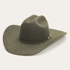 Stetson Munford Felt Hat - Sage - Broken horn