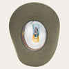 Stetson Munford Felt Hat - Sage - Broken horn