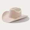 Silverbelly felt cowboy hat from RHE HATCO, INC's Stetson Shasta 10x Premier collection, featuring a classic cowboy style.