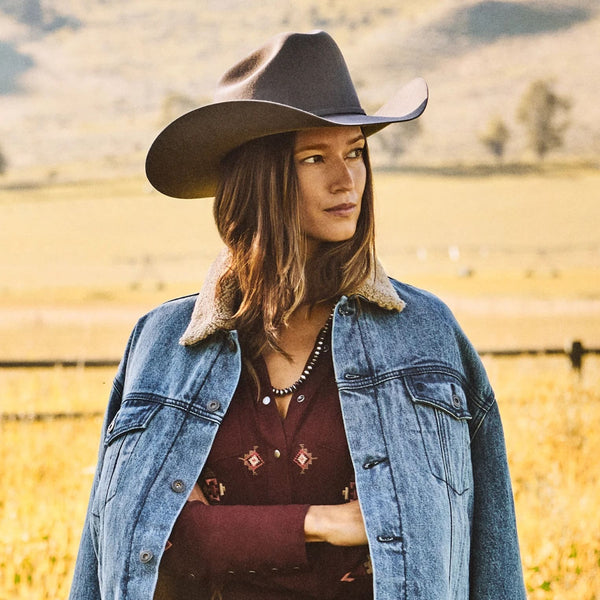 Stetson Skyline 6x - Granite Grey - Broken horn
