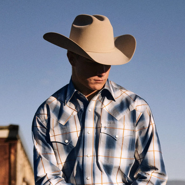Stetson Skyline 6x - Sliverbelly - Broken horn