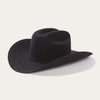 Stetson El Presidente 100x Premier Cowboy Hat - Black - Broken horn