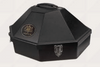 Stetson El Presidente 100x Premier Cowboy Hat - Black - Broken horn