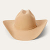 Stetson Shasta 10x Premier Cowboy Hat - Butterscotch - Broken horn