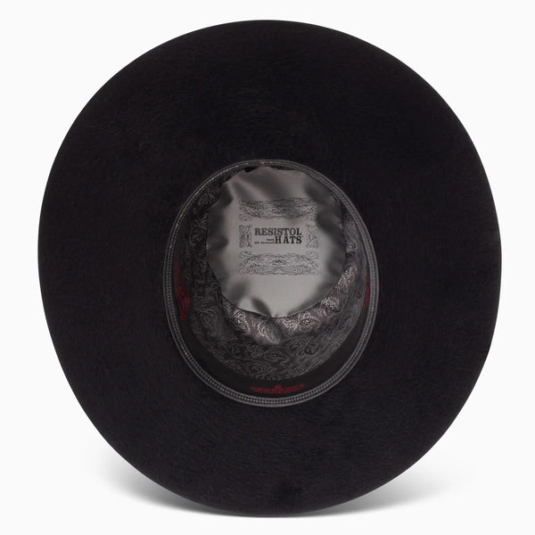 Resistol Kodiak 8x Open Crown - Black - Broken horn