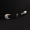 Resistol Midnight Open Crown 6x Felt Hat - Broken horn