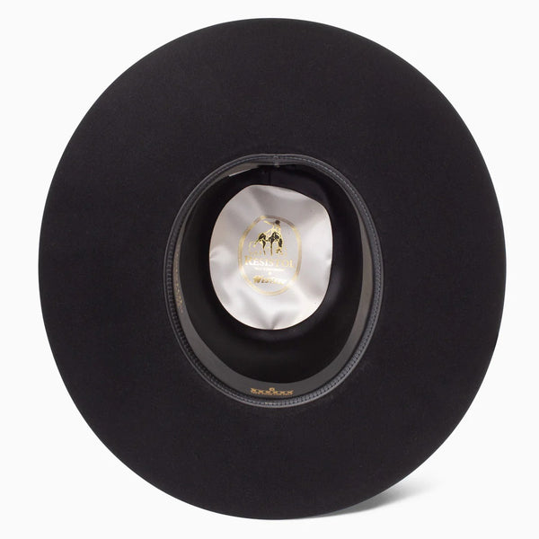 Resistol Midnight Open Crown 6x Felt Hat - Broken horn