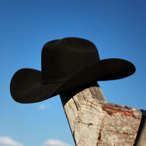 Stetson Corral 4X Cowboy Hat - Broken horn
