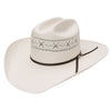 Resistol Hooey Barbed Wire 10X Straw Cowboy Hat - Broken horn