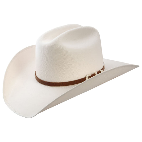 Stetson Stallion Maximo Cognac 100x Straw Hat - Broken horn