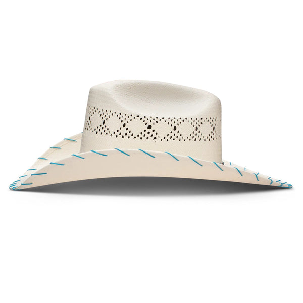 Charlie 1 Horse Apache Jr. -Youth Straw Hat - Broken horn