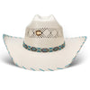 Charlie 1 Horse Apache Jr. -Youth Straw Hat - Broken horn