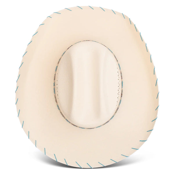 Charlie 1 Horse Apache Jr. -Youth Straw Hat - Broken horn