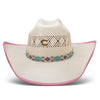 Charlie 1 Horse Gracie Jr Youth Straw Hat - Broken horn