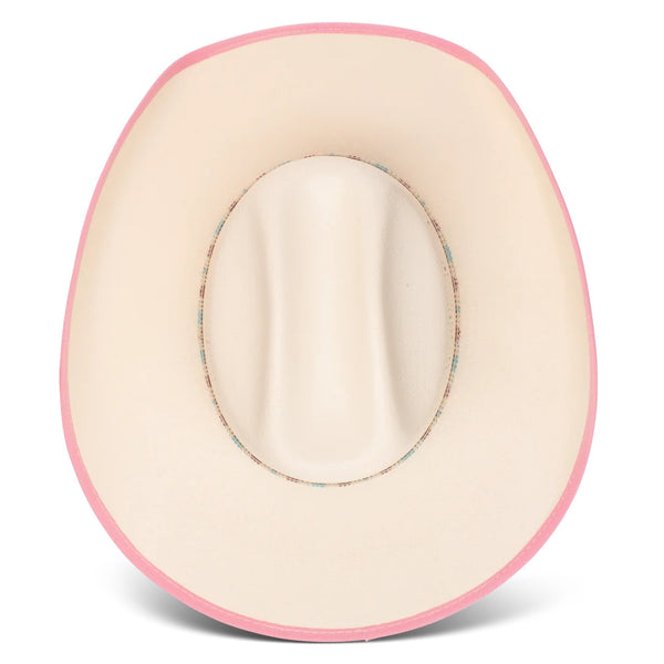 Charlie 1 Horse Gracie Jr Youth Straw Hat - Broken horn