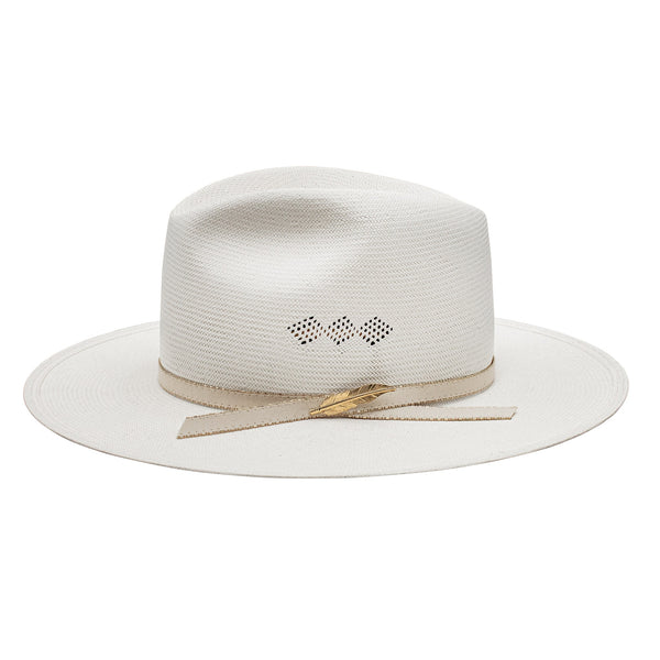 Stetson Diamond Valley Straw Hat - Broken horn