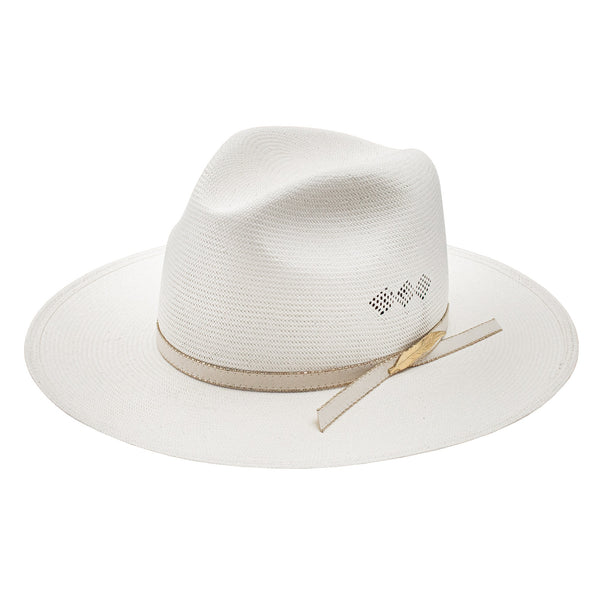 Stetson Diamond Valley Straw Hat - Broken horn