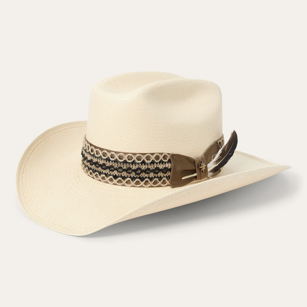 Stetson Lonetree Straw Hat - Broken horn