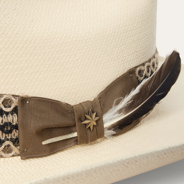 Stetson Lonetree Straw Hat - Broken horn