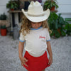 Howdy Vintage Ringer - Broken horn