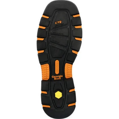 Georgia Boot Carbo-Tec Flex Waterproof Lacer Work Boot - Broken horn