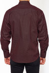 Rodeo Sleeve All Over Print - Burgundy - Broken horn