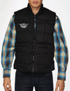 Broken Horn Embroidered Canvas Vest - Broken horn