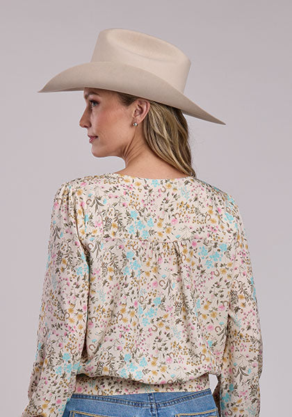 Stetson Prairie Floral Rayon - Broken horn