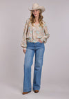 Stetson Prairie Floral Rayon - Broken horn