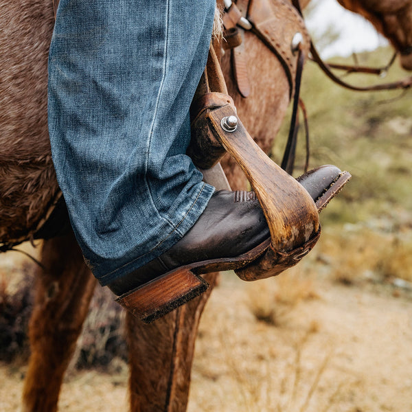 Stetson Carlisle Western Boots - Broken horn
