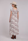 Stetson Desert Toile Dress - Broken horn