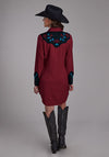 Roper Old West Dress - Broken horn