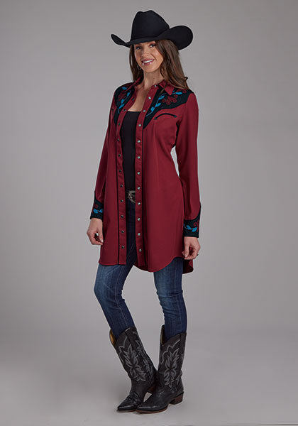 Roper Old West Dress - Broken horn