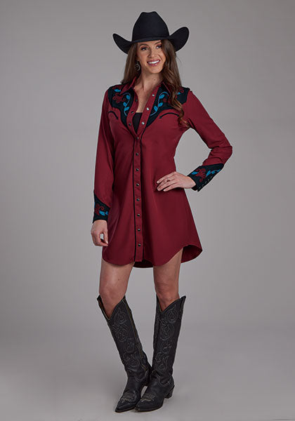 Roper Old West Dress - Broken horn