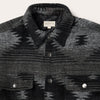 Stetson Men Southwestern Flannel Jacket - Broken horn