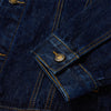 Stetson Men's Raw Denim Trucker Jacket - Broken horn