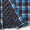 Stetson Mens Outerwear Quilted Jacket Ombre Blue - Broken horn