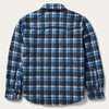 Stetson Mens Outerwear Quilted Jacket Ombre Blue - Broken horn