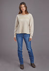 Stetson Women Crewneck - Broken horn