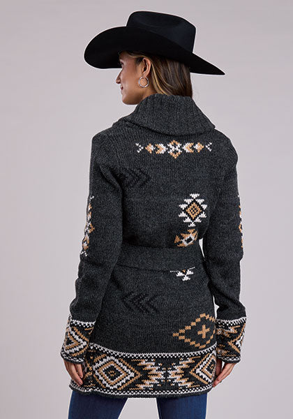 Stetson Women Ribbed Shaw - Broken horn