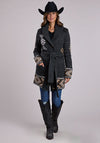 Stetson Women Ribbed Shaw - Broken horn