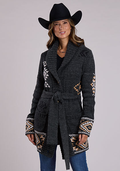 Stetson Women Ribbed Shaw - Broken horn