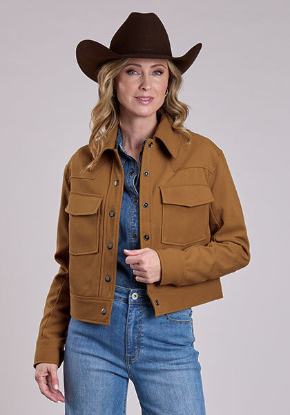 Stetson Women Twill Jacket - Broken horn