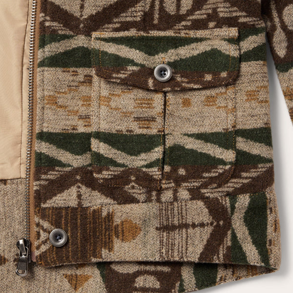 Stetson Southwestern Flannel Jacket - Broken horn