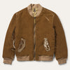 Stetson Velvet Bomber Jacket - Broken horn