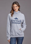 Stetson Women Hoodie Horserider - Broken horn
