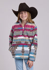 Roper Zip Front Fleece Jacket - Broken horn