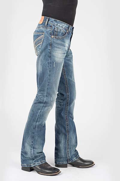 Stetson Rocks Fit Curved  "X" - Broken horn