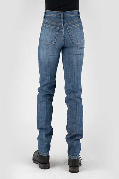 Stetson Women High Rise Straight Leg - Broken horn