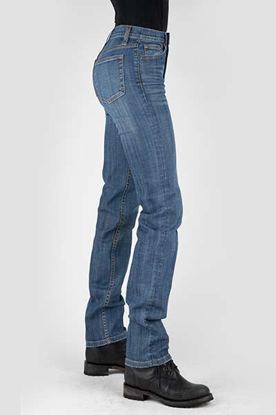 Stetson Women High Rise Straight Leg - Broken horn